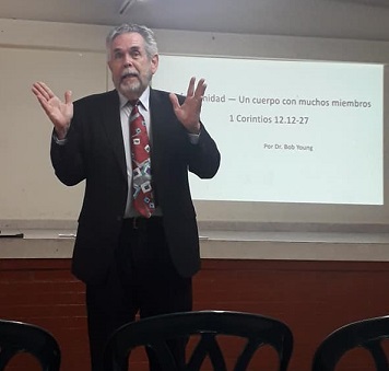 preaching in Bogota