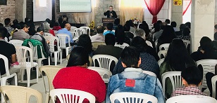 a seminar in Ecuador