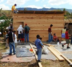 building a house in Honduras